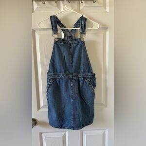 GAP Denim Overall Mini Dress